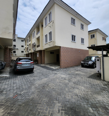 4bedroom Terace Duplex with a Bq, Oniru, Oniru, Victoria Island (vi), Lagos, Terraced Duplex for Rent