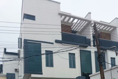 Fantastic 4-bedroom with Studio, Bq, Etc.videos Available, Atlantic View Estate, Alpha Beach Road, New-road Bustop, Igbo Efon, Lekki, Lagos, Semi-detached Duplex for Rent