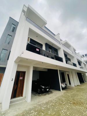 Lovely Built 4 Terrace Duplex with Bq in a Classic Environment, Ologolo, Lekki, Lagos, Terraced Duplex for Sale