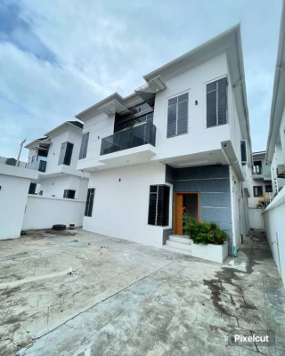 Luxury 4bedroom  Fully Detached Duplex with Bq in a Secure Estate, Ikate, Lekki, Lagos, Detached Duplex for Rent