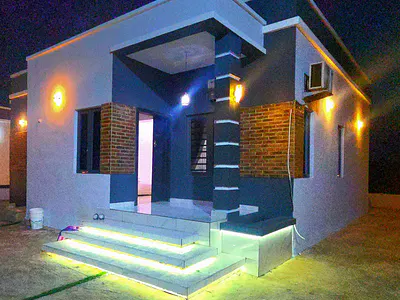 Luxury 2 Bedroom Fully Detached Bungalow with Excellent Facilities — Pelican Ecostay Apartment Masa, Kobape, Abeokuta North, Ogun
