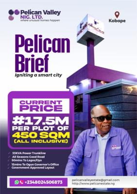 Land, Pelican Brief Estate Masa Kobape, Abeokuta North, Ogun, Residential Land for Sale