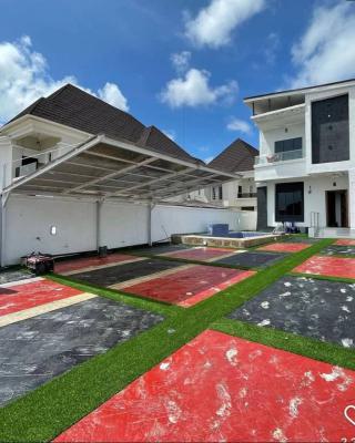Spacious 5 Bedroom Duplex with Swimming Pool, Thomas Estate, Ajiwe, Ajah, Lagos, Semi-detached Duplex for Rent