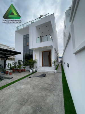 5 Bedroom Fully Detached Duplex with Swimming Pool, Gym, Cinema, Bq, Chevron, Lekki, Lagos, Detached Duplex for Sale