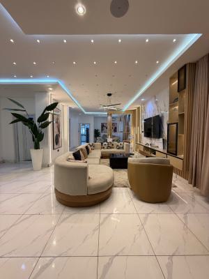 Luxury Furnished and Serviced 4bedroom Terrace Duplex with Bq, Guzape District, Abuja, Terraced Duplex for Rent