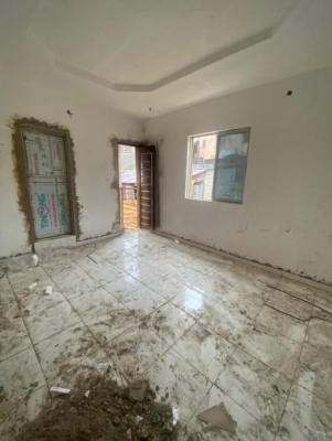 Newly Built Mini Flat Upstairs with Modern Finishes, Gbagada, Lagos, Mini Flat (room and Parlour) for Rent