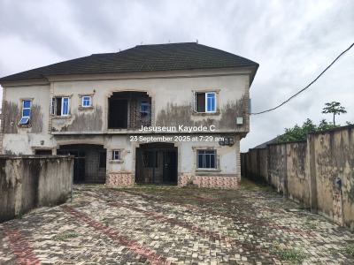 Newly Built 2 Bedroom Ground Floor Front Flat, First Avenue Off Kilaso Way Off Baale Way Magbon Imowonla, Ikorodu, Lagos, Flat / Apartment for Rent