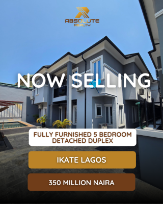 Luxury 5 Bedroom Detached Duplex, Ikate, Ikate, Lekki, Lagos, Detached Duplex for Sale