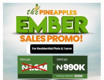 The Pineapple Ember Promo, Off Imota-agbowa, Shagamu Lga, Imota, Ikorodu, Lagos, Residential Land for Sale