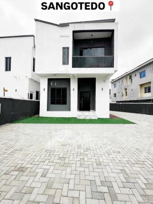 Contemporary 4 Bedroom Detached Duplex with Bq, Samgotedo, Sangotedo, Ajah, Lagos, Detached Duplex for Sale