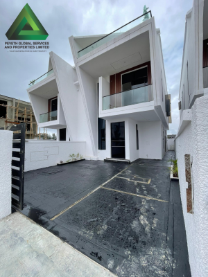 4 Bedroom Semi Detached Duplex with Bq, Ikota, Lekki, Lagos, Semi-detached Duplex for Sale