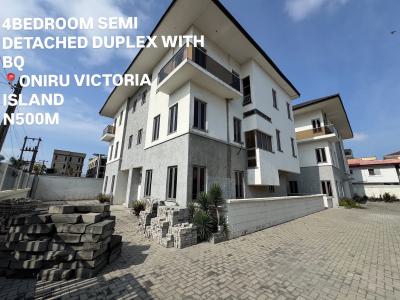 4 Bedroom Semi Detached Duplex with Bq, Oniru, Victoria Island (vi), Lagos, Semi-detached Duplex for Sale