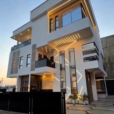 Automated 5 Bedroom Detached Duplex with a Room Bq, Asokoro District, Abuja, Detached Duplex for Sale