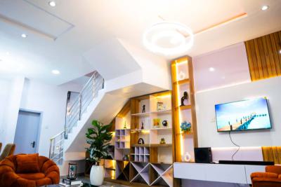 New 3 Bedroom Duplex Apartment with Premier Amenities, Chevron, Lekki, Lagos, Detached Duplex Short Let