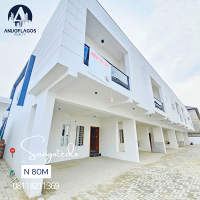 Brand New 3bedroom Terrace Duplexes, Ajah, Lagos, Terraced Duplex for Sale