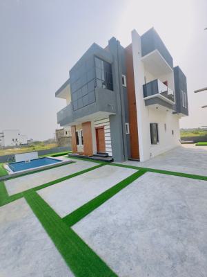 Luxury 4 Bedroom Fully Detached Duplex with a Swimming Pool with Bq, Secure Estate at Ajah, Directly Facing The Coastal Road, Ajah, Lagos, Detached Duplex for Sale