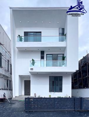 5 Bedroom Fully Detached with Swimming Pool, Cinema, Gym Room Duplex, Secure Estate at Chevron Lekki, Lekki, Lagos, Detached Duplex for Sale