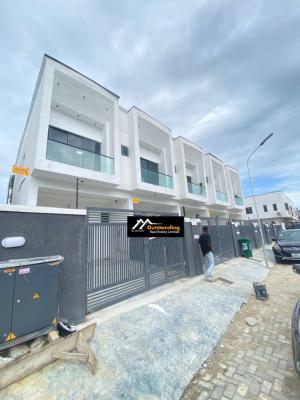 Newly Built 3 Bedrooms Terraced Duplex with Self Compound, Ikota, Lekki, Lagos, Terraced Duplex for Rent