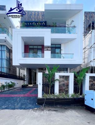 Contemporary 5 Bedroom Fully Detached with Swimming Pool & Cinema,etc, Secure Estate at Chevron Lekki, Lekki, Lagos, Detached Duplex for Sale
