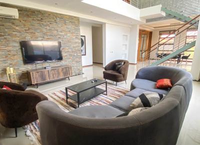 Nicely Furnished 4 Bedroom Apartment, Vgc, Lekki, Lagos, Flat / Apartment Short Let
