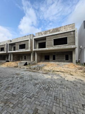 Affordable 3 Bedroom Terrace Duplex Carcass, Abraham Adesanya, Ajah, Lagos, Terraced Duplex for Sale