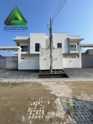 4 Bedroom Semi Detached Duplex with Bq, Ajah, Ajah, Lagos, Semi-detached Duplex for Sale