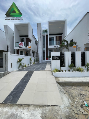 Contemporary 5 Bedroom Fully Detached Duplex with Swimming Pool, Bq, Ikota, Lekki, Lagos, Detached Duplex for Sale