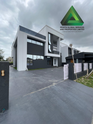 Luxury 5 Bedroom Fully Detached Duplex with Swimming Pool, Cinema, Bq, Ajah, Ajah, Lagos, Detached Duplex for Sale