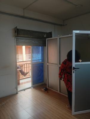 a Decent Big Roomsef Flat Office Space Upstairs with Personal Toilet, Along Akowonjo Busy Road, Akowonjo Alimosho, Egbeda, Alimosho, Lagos, Office Space for Rent