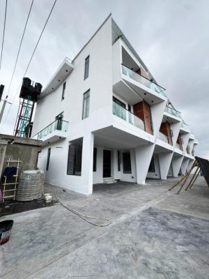 Contemporary Luxury Styled 4 Bedroom Terraced  Duplex with Bq, Chevron Toll Gate, Orchid Road, Lekki, Lagos, Terraced Duplex for Sale