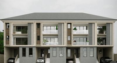 Off Plan 4 Bedroom Terraced Duplex, Beach Resort Estate,, Osapa, Lekki, Lagos, Terraced Duplex for Sale