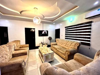 Nicely Furnished 3 Bedroom Apartment, Ajao Estate, Isolo, Lagos, Flat / Apartment Short Let