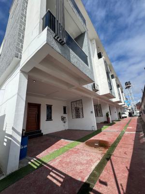Brand New 4 Bedroom Duplex with Bq 2 Floor Wow Very Spacious Very Nice, Lekki Conservation Opposite Chevron, Lekki, Lagos, Terraced Duplex for Sale