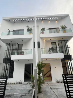 Luxury Built Modern Contemporary Design Four Bedrooms Duplex with Bq, Off Orchid Road, Lekki Phase 1, Lekki, Lagos, Semi-detached Duplex for Sale