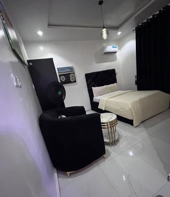 Furnished One Bedroom Apartment, Surulere, Lagos, Mini Flat (room and Parlour) Short Let