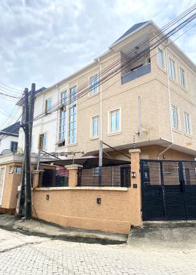 Beautiful 4 Bedroom Semi Detached Duplex with a Bq in a  Secure Estate, Chevron, Lekki, Lagos, Semi-detached Duplex for Rent