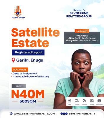 Estate Land, Satellite Estate Gariki, Enugu, Enugu, Mixed-use Land for Sale