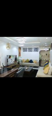 a Serviced & Furnished 1bedroom Flat, Garki Area1 Abuja. ( Video of The Apartment Is Attached), Garki, Abuja, Mini Flat (room and Parlour) for Rent