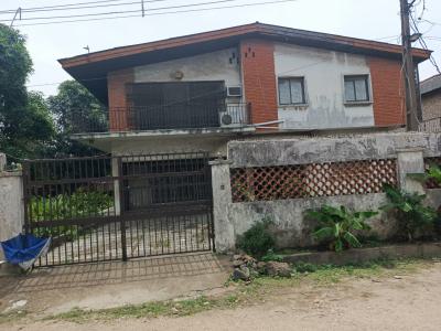 a 987sqm Land Corner Piece Duplex Self Compound with Bq Duplex, Ilupeju, Ilupeju, Lagos, Detached Duplex for Sale