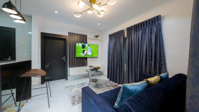 Nicely Furnished 1 Bedroom Apartment, Lekki Phase 1, Lekki, Lagos, Flat / Apartment Short Let
