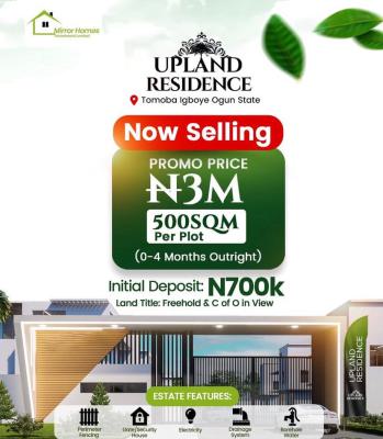 Get to Own a 100% Freehold, Registered Survey, 100% Topography Area, Cofo in View, 500k Initial Deposits, Instant Allocation, Tomoba Igboye, Epe, Lagos, Mixed-use Land for Sale