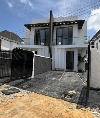 Spacious 4 Bedroom Semi Detached Duplex, By Chevron Toll Gate Lekki By Bis, Lekki, Lagos, Semi-detached Duplex for Rent