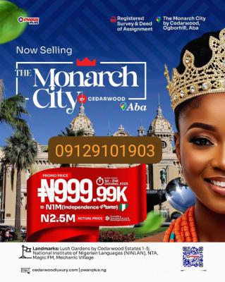 Plots of Affordable Lands, Close to Magic Fm, Obi Ngwa, Abia, Land for Sale