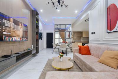 Our Stunning 2 Bedroom Apartment with Swimming Pool, Gym, Chess, Scrabble,, Lekki Phase 1, Lekki, Lagos, Flat / Apartment Short Let