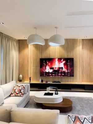 Luxurious 3 Bedroom Maisonette with Private Cinema, Lekki Phase 1, Lekki, Lagos, Flat / Apartment Short Let