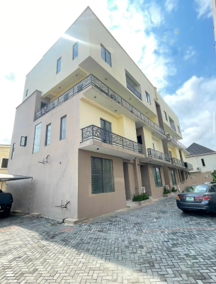 Contemporary 3 Bedroom Terrace Duplex, Ikate, Lekki, Lagos, Terraced Duplex for Sale