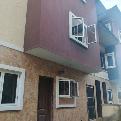 Well Maintained 4 Bedroom Duplex with Bq, Serviced Estate By Chisco Busstop, Ikate Elegushi, Lekki, Lagos, Terraced Duplex for Rent