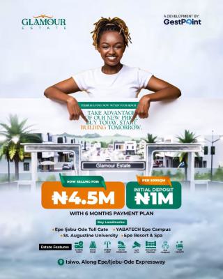 Get an Affordable Landed Property and Spread 6 Months Without Interest, 100% Dry, Offering Accessibility, Affordability, Isiwo Along Epe/ijebu, Epe, Lagos, Mixed-use Land for Sale