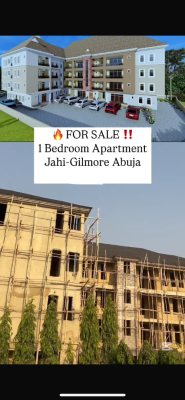 1 Bedroom Flat, Jahi, Abuja, House for Sale