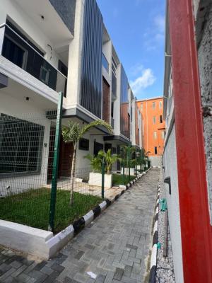 Gorgeously Carved Luxury 4 Bedrooms Terraced Duplex with Swimming Pool, Gym, Ikate, Lekki, Lagos, Terraced Duplex for Sale